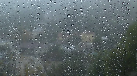 Rain car glass Stock-Footage 1646899