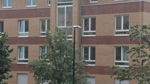 Rain in the city Stock Footage 40603608