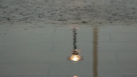 Rain in the city Video stock 81532541