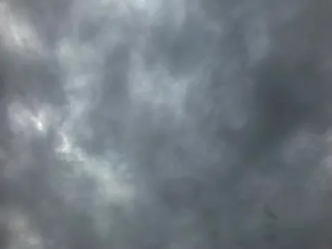 Rain cloud coming in sky before storm for background Stock Photos
