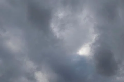 Rain cloud coming in sky before storm for background Stock Photos