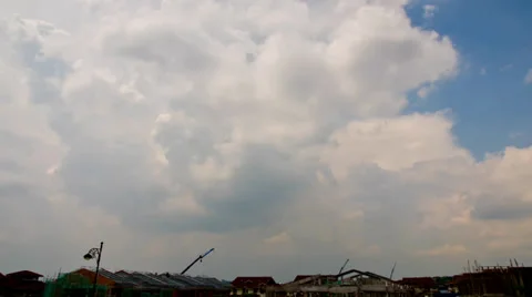 Rain cloud Stock Footage 32324903