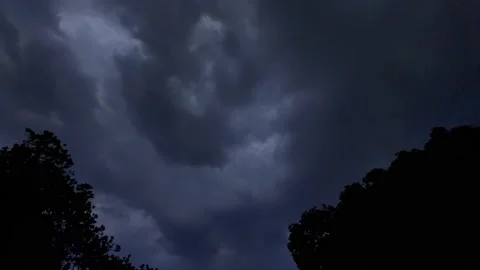 Rain Cloud Formation Timelapse 4K Stock Footage 212386558
