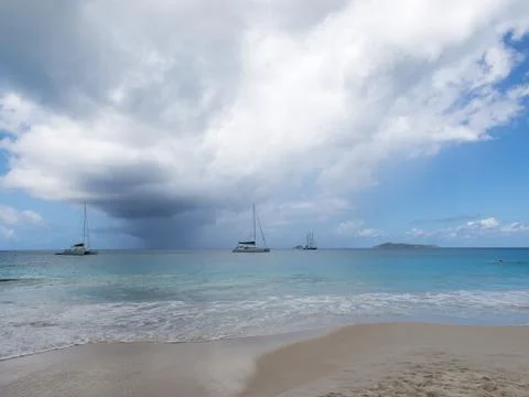 Rain cloud Stock Photos