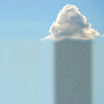 Rain cloud Stock Photos