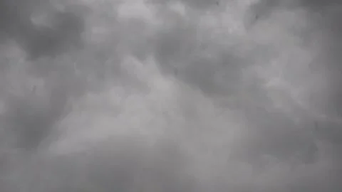 Rain Cloud With Sound of Thunder 03 Stock Footage 171869654