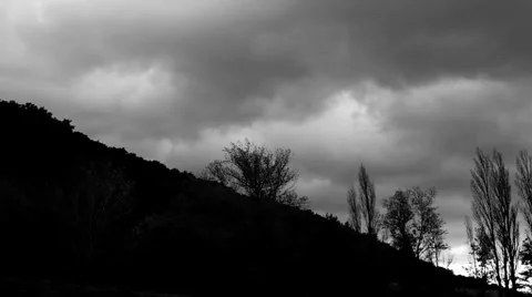Rain clouds. Stock Footage 935652