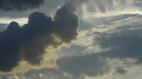 Rain clouds. Stock Footage 11454458