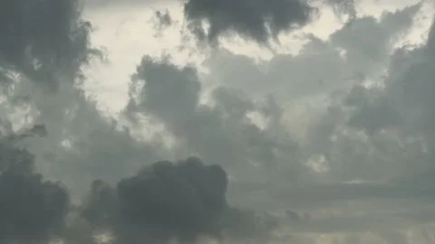 Rain clouds. Video stock 155443517