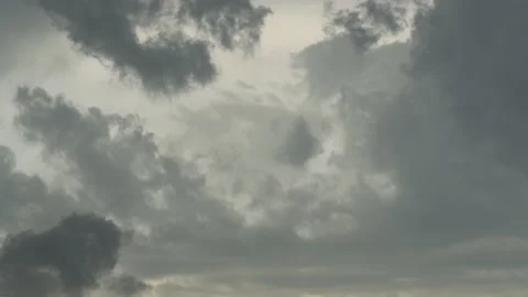 Rain clouds. Video stock 155443525