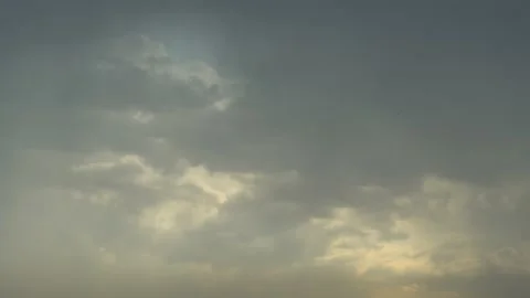 Rain clouds. Video stock 155443553