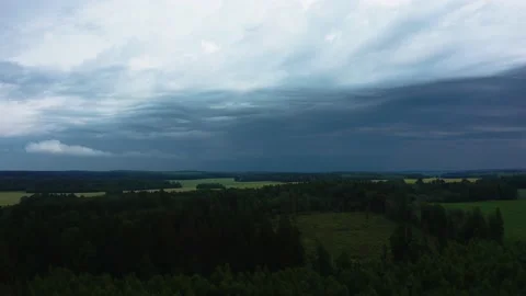 Rain clouds Live in the clouds. Sad weather. Weather. Stock Footage 201786247