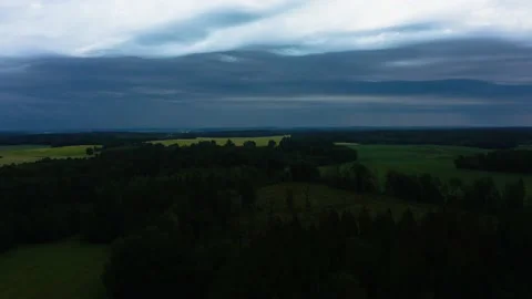 Rain clouds Live in the clouds. Sad weather. Weather. Stock Footage 201786406