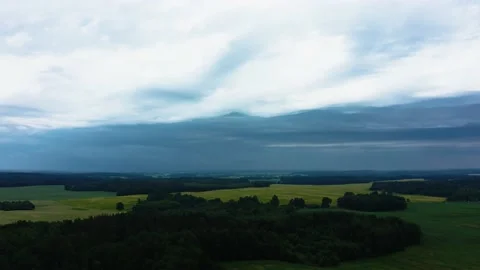Rain clouds Live in the clouds. Sad weather. Weather. Stock Footage 201786531