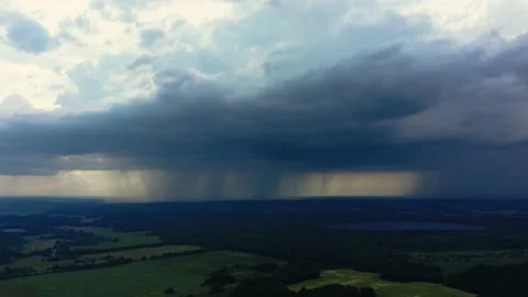 Rain clouds Live in the clouds. Sad weather. Weather. Stock Footage 201787104