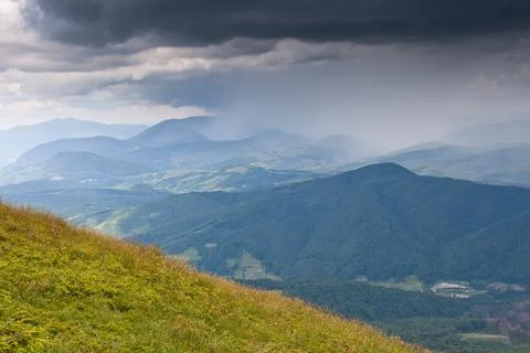 Rain clouds Stock Photos