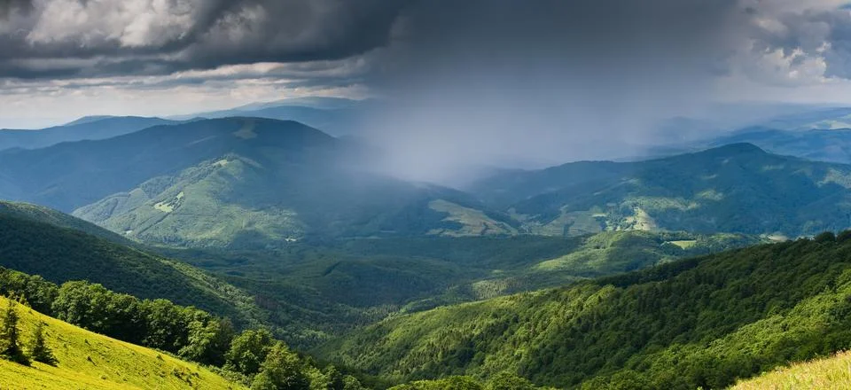 Rain clouds Stock Photos