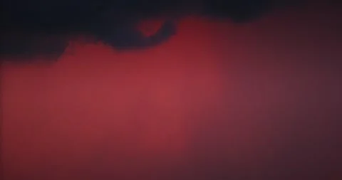 Rain clouds at sunset Time lapse.Red and Dark Cloud Composition at Dusk Stock Footage 341139164