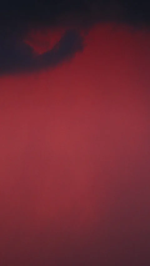 Rain clouds at sunset Time lapse.Red and Dark Cloud Composition at Dusk Stock Footage 341362190