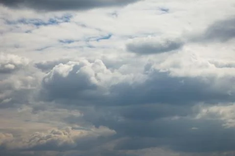 Rain clouds. Texture of the sky and clouds Stock Photos