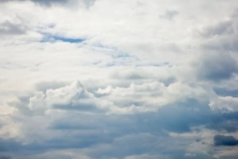 Rain clouds. Texture of the sky and clouds Stock Photos