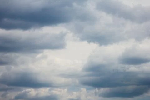 Rain clouds. Texture of the sky and clouds Stock-Fotos