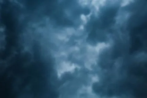 Rain clouds thunderbolt storm Stock Photos