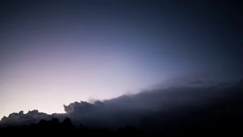 Rain Clouds Timelapse Cumulonimbus Stock Footage 82913600