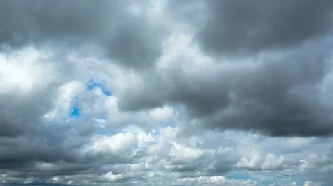 Rain clouds, timelapse Stock Footage 11887261