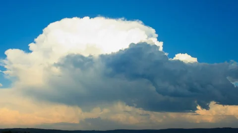Rain clouds, timelapse. Stock Footage 32504029