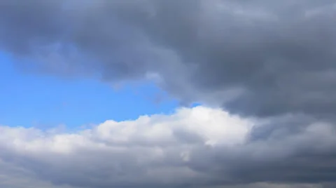 Rain clouds, timelapse Stock Footage 36827517