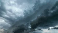 Rain Clouds, Timelapse Stock Footage