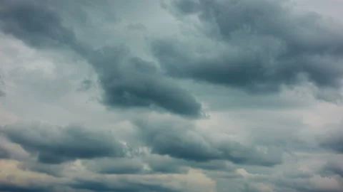 Rain clouds  - timelapse Stock Footage 92627457