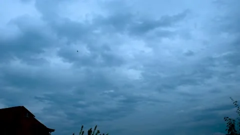 Rain clouds timelapse Stock Footage 205834536