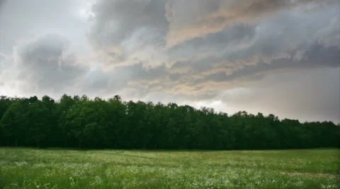 Rain Is Coming Stock Footage 7754819