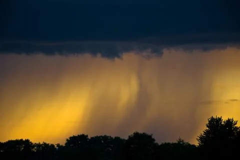 Rain is coming Stock Photos