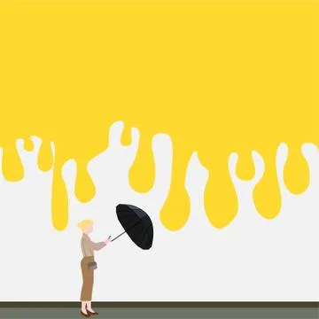 Rain concept Stock Illustration