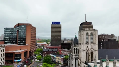 Rain Continues to Scatter - Syracuse, NY Video stock 335970634