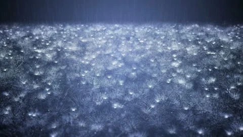 Rain on darkly background Stock Footage 309167712