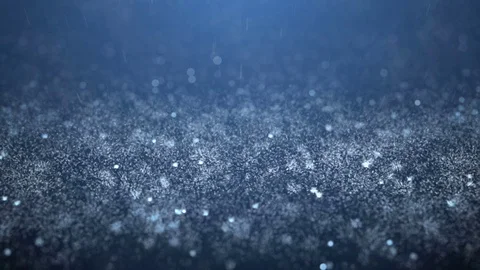 Rain on darkly blue background 4K Stock Footage 72649950