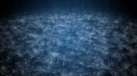 Rain on darkly blue background Stock Footage 60432120