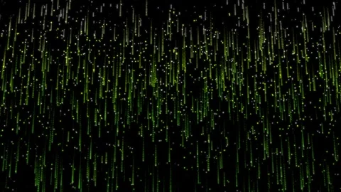 Rain of data. Digital Rain. Loop Animation Stock Footage 255263550