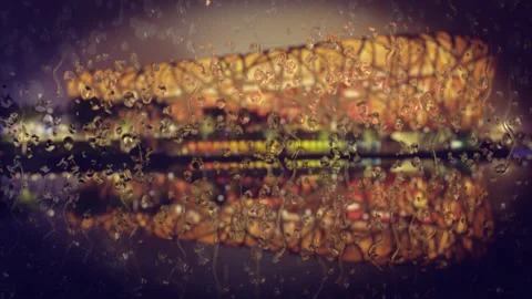 Rain day at Beijing Stock Footage 145186038