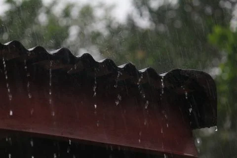 Rain day concept Stock Photos