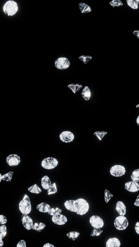 Rain of diamonds 库存影片 332412592