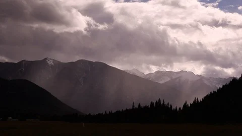 Rain in distance Stock Footage 101987573