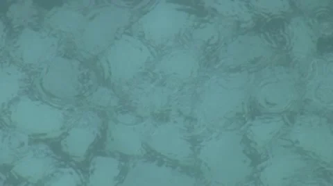 Rain drips in water Stock Footage 10732106