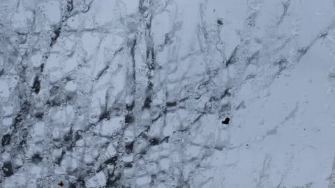 Rain drips on the window behind which there is a tree Stock Footage 177507923