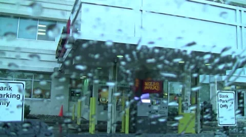 Rain drive 15 Video stock 8557526