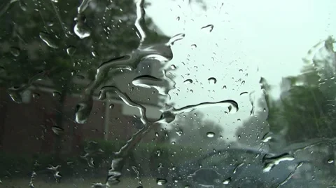 Rain drive 7 Stock Footage 8557547